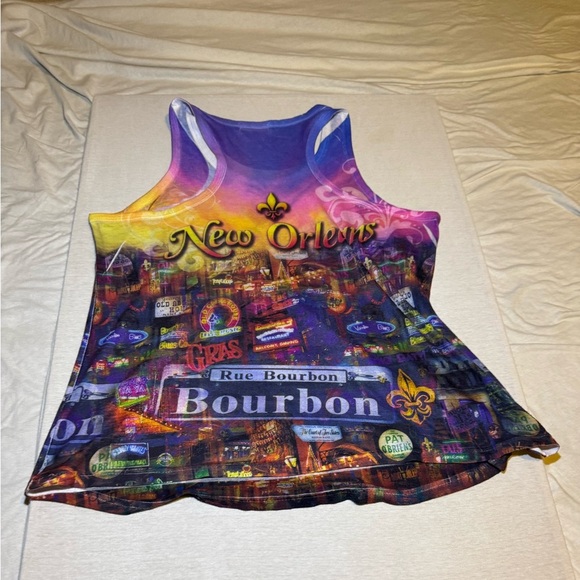 Multicolor New Orleans Tank Top - Picture 4 of 4